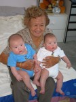 Great-Grandma & both boys