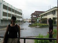 Main Street in Port Villa, Vanuatu
