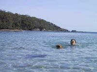 Gorgeous waters of Wreck Bay